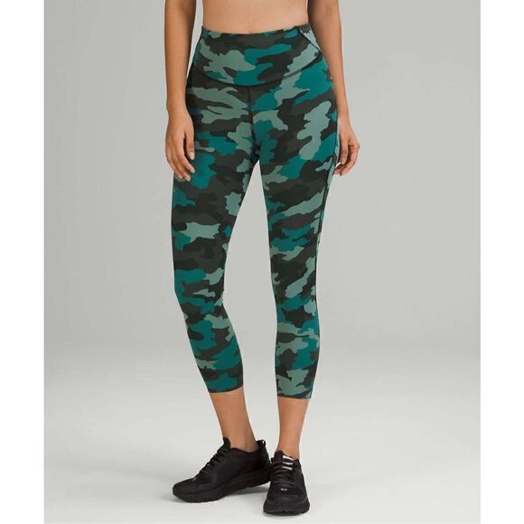 Womens Lululemon Base Pace High-Rise Crop - Picture 1 of 6
